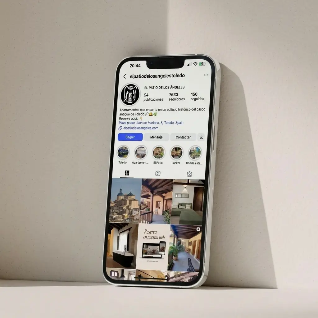 Estrategia de redes sociales y creación de contenido para mejorar la presencia digital de una marca.